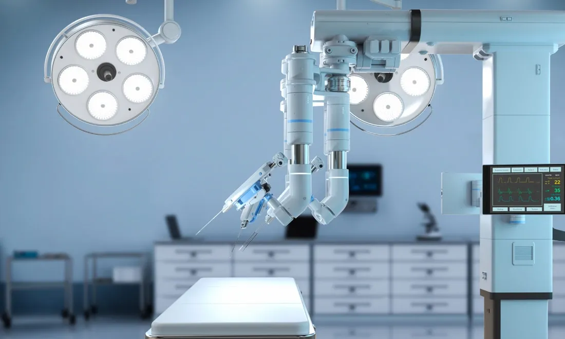 Medical device in a clinical setting