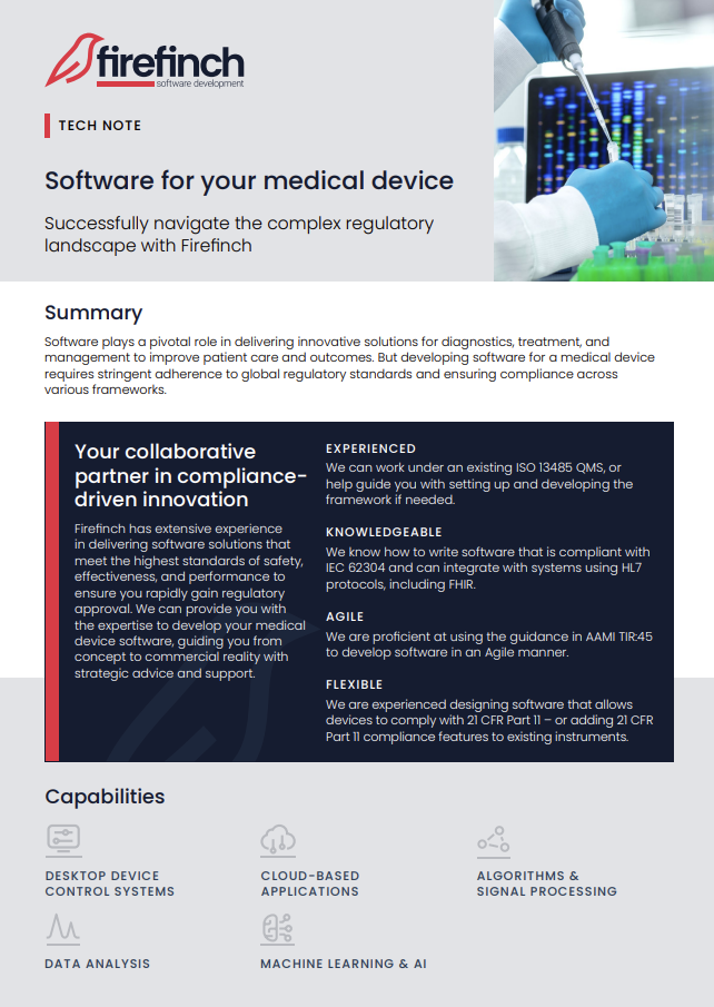 Medical Device Tech Note